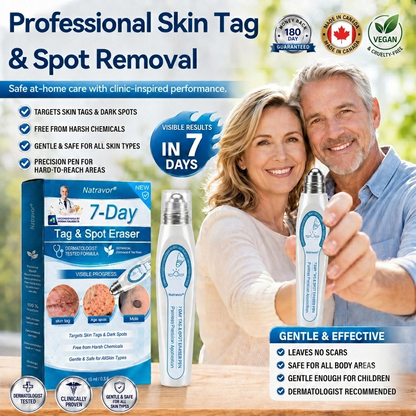 ✨ Official CAN Store | Natravor® 7-Day Skin Tag & Blemish Roll-On – Painless & Scar-Free